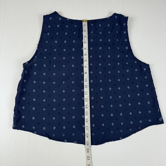 ROYLAMP Blue 2 Piece Outfit Size Large Crop Basic Top Cropped Wide Leg - Picture 12 of 15